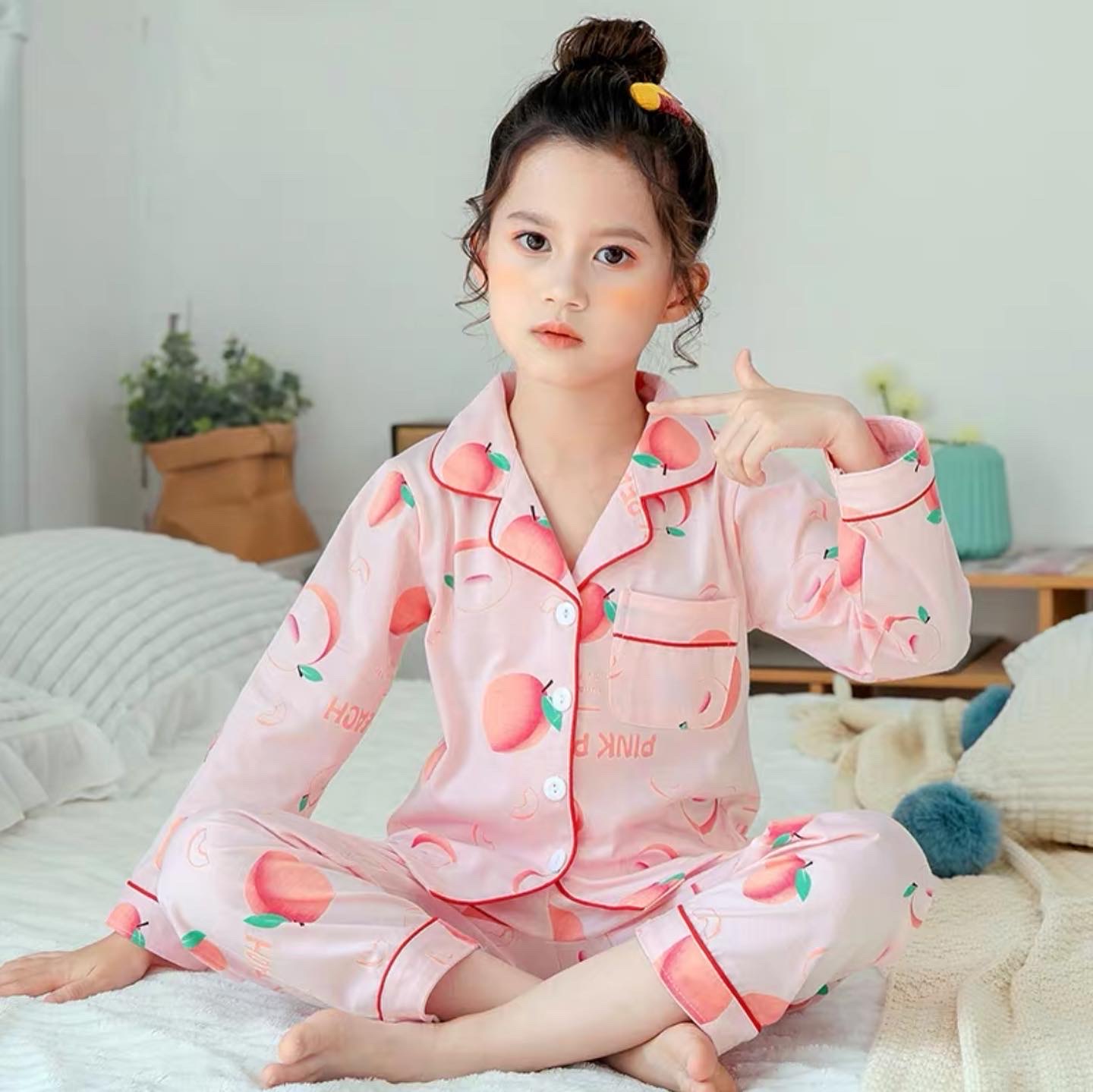 ชุดนอนเด็กชาย แขนยาว พร้อมส่ง