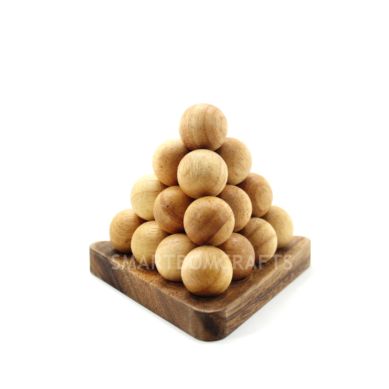 ฟุตบอลพิรามิด 6 ชิ้น ของเล่นฝึกทักษะการคิด เกมส์ไม้ฝีกสมอง