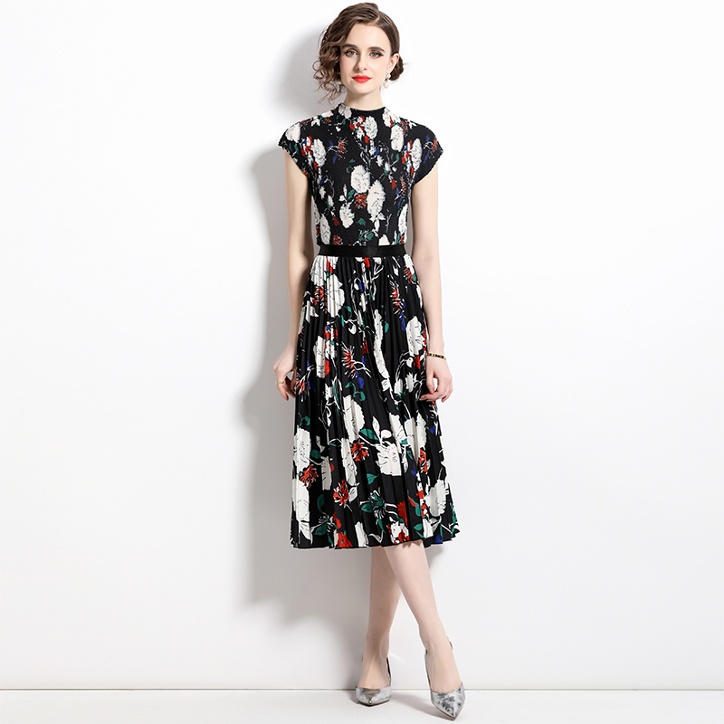 ชุดเดรสยาวสวยๆ ชุดเดรสยาวใส่สบาย ใส่ทำงาน มีขนาดS M L XL 2XL