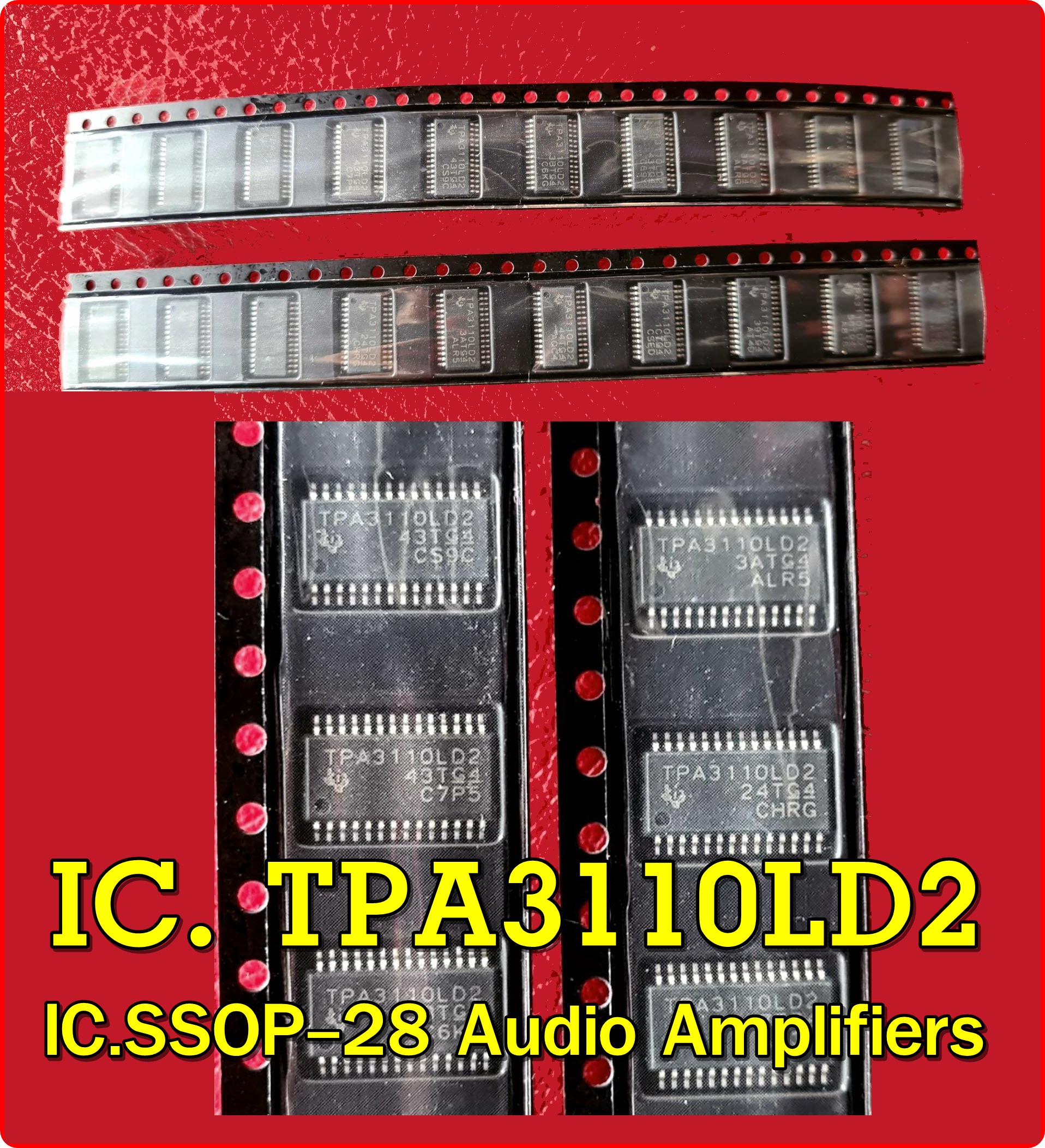 ไอซี TPA3110 TPA3110LD2 SSOP-28 Audio Amplifiers