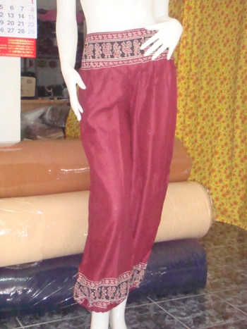 กางเกงเล กางเกงทรงจินนี่ กางเกงขายาว ผ้ายืดเนื้อนิ่มใส่สวยสบายตัว