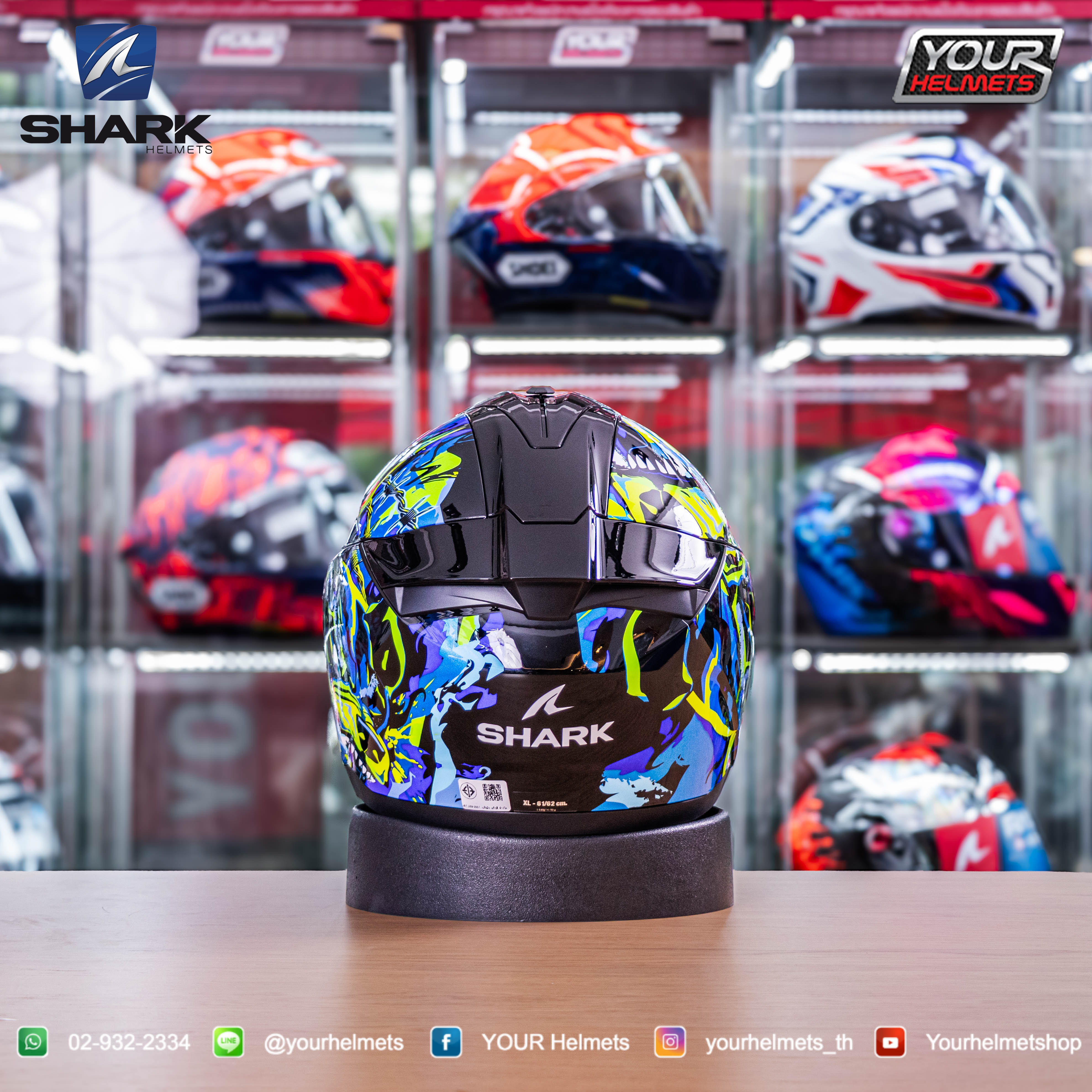 หมวกกันน็อค SHARK HELMETS รุ่น RIDILL 2