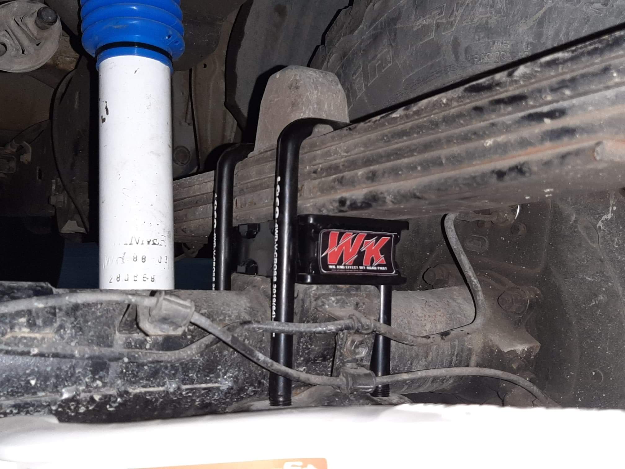 #ก้อนรองเพลาหลังปรับองศา WK 》หนา 1.5 นิ้ว