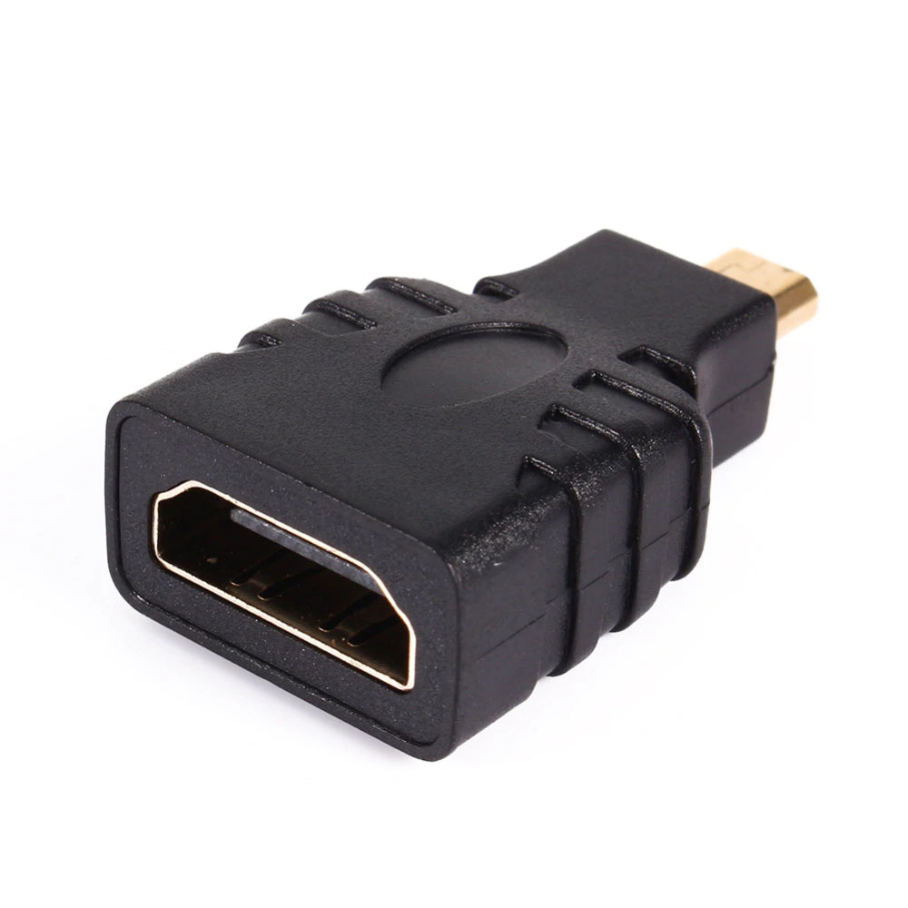 แจ๊คแปลงหัว HDMI เป็น Micro HDMI สำหรับ Raspberry Pi 4