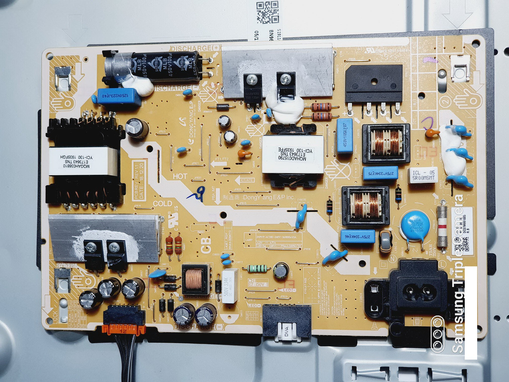 Power Supply SAMSUNG (เพาเวอร์ซัพพลาย ซัมซุง) UA43RU7100K : UA43RU7200K BN44-00947G : BN44-00947J