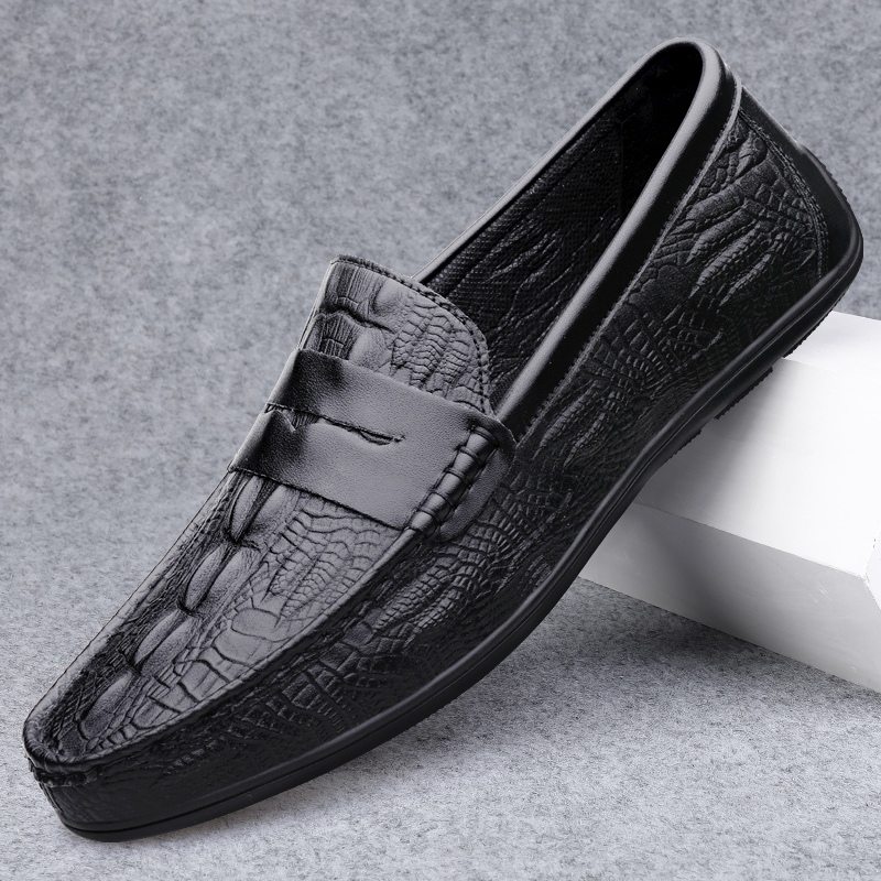 รองเท้าหนังผู้ชาย มีไซส์39-44 รองเท้าโลฟเฟอร์ชาย Slip-On Shoes มีขนาด39-44