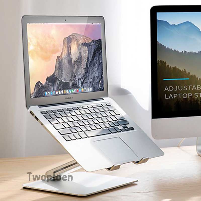 ขาตั้งโน๊ตบุ๊ค วัสดุอลูมิเนียม แข็งแรง คงทน รองรับการใช้งานหน้าจอ 11-15.6 นิ้ว