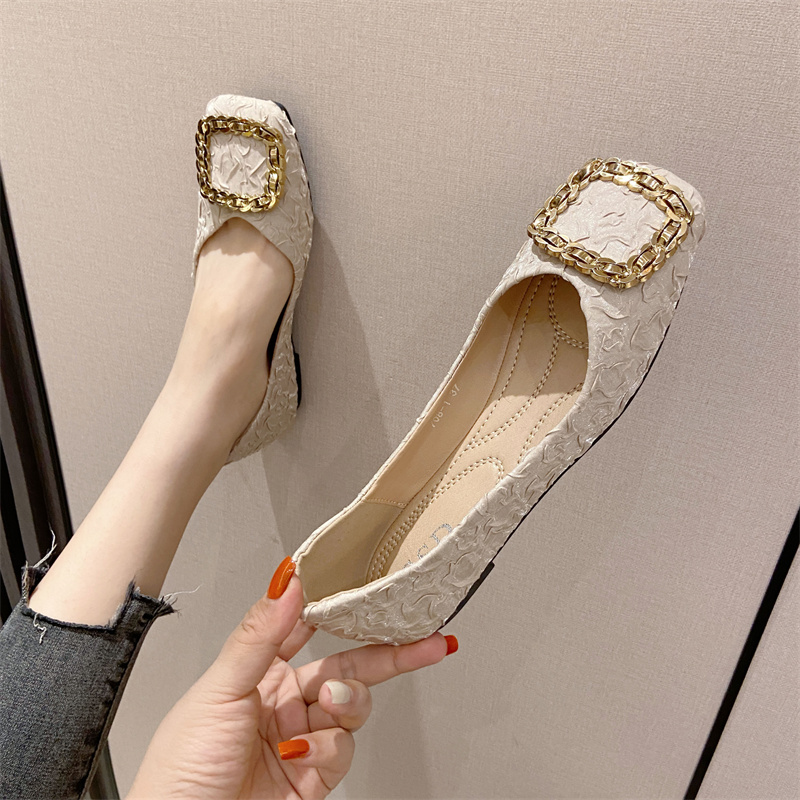 รองเท้าคัทชูผู้หญิงส้นเตี้ย ใส่สบาย มีขนาด35-40