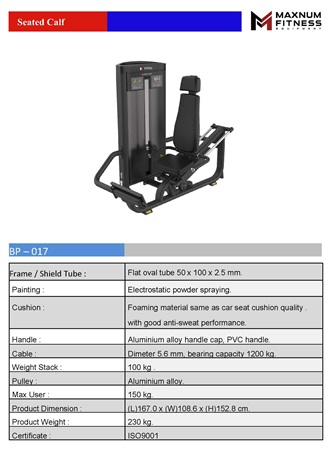 เครื่องฝึกล้ามเนื้อเดี่ยว สำหรับยิม ฟิตเนส Single Machine แบรนด์ Maxnum