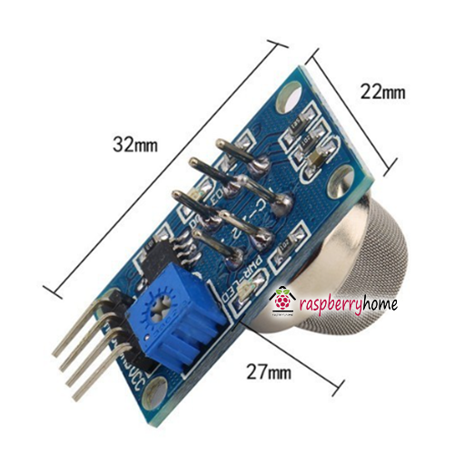 โมดูลเซนเซอร์ตรวจจับแก๊ส MQ-135 Air Quality Sensor Hazardous Gas Detection Module