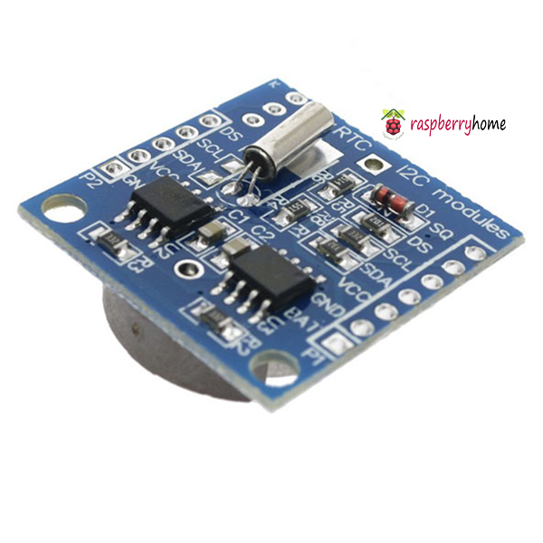 โมดูลนาฬิกาขนาดจิ๋ว Tiny RTC I2C modules 24C32 memory DS1307 clock RTC module พร้อมแบตเตอรี่ CR 2032