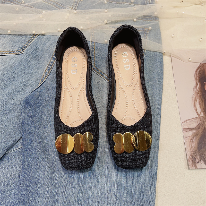 รองเท้าคัทชูผู้หญิงส้นเตี้ย ใส่สบาย มีขนาด35-40