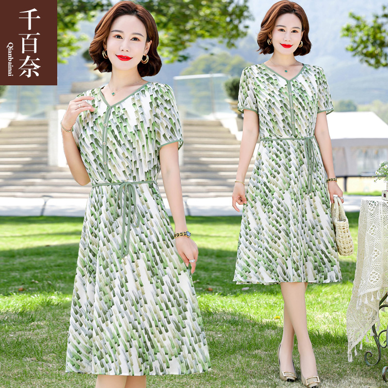 เสื้อผ้าผู้สูงอายุหญิง แฟชั่น เสื้อผ้าผู้หญิงวัย 60 มีขนาด XL-4XL