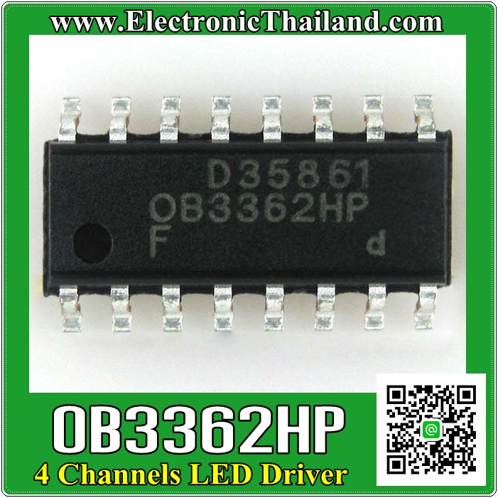 OB3362HP 4 Channels LED Driver