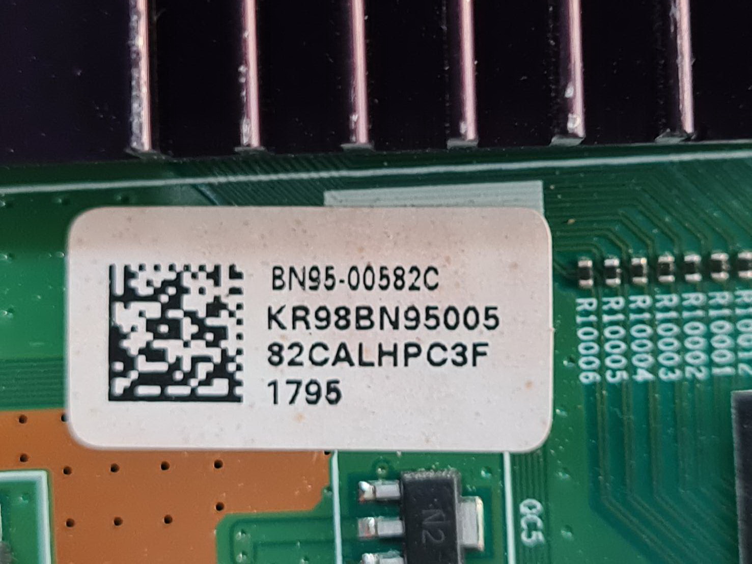 T-CON LED TV SAMSUNG UA55ES7500R BN95-00582C - BN41-01790C พร้อมสายแพเข้าจอ