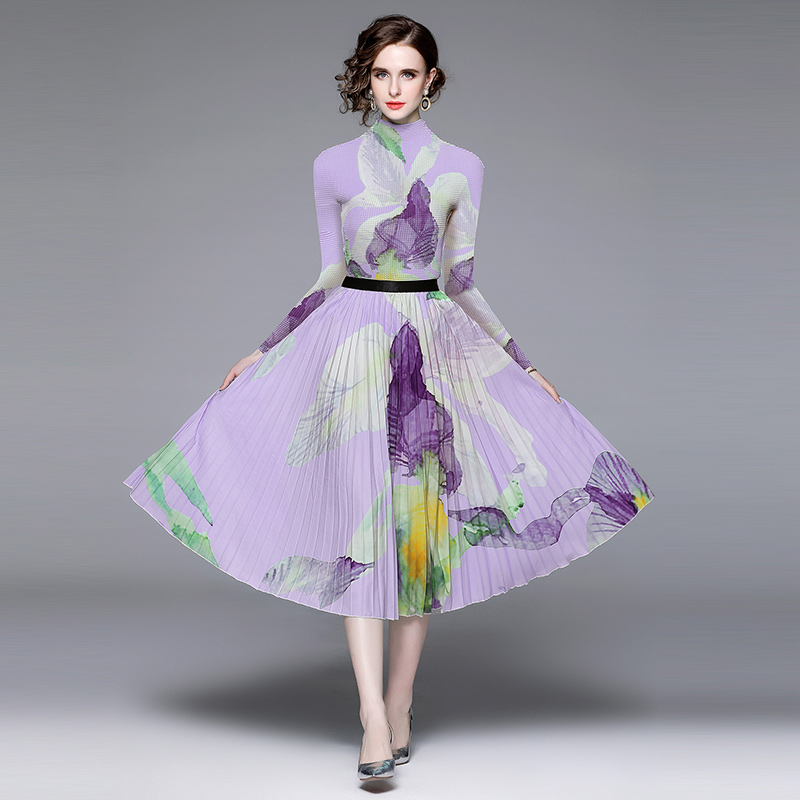 ชุดเดรสยาวสวยๆ ชุดเดรสยาวใส่สบาย ใส่ทำงาน มีขนาดS M L XL 2XL