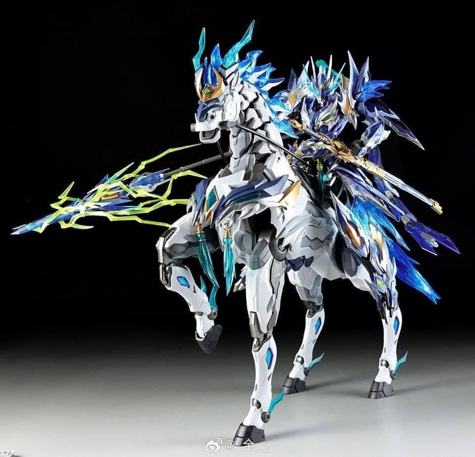 MOTOR NUCLEAR MNP-XH05 ZHAO YUN + MAGNOLIA WHITE DRAGON HORSE (โมเดลประกอบ) ราคารวมค่าส่ง EMS แล้ว
