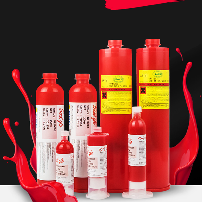 Red Eproxy BGA กาวอีพ๊อกซี่แดงสำหรับงานวางชิป BGA