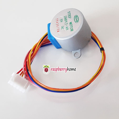 สเตปมอเตอร์พร้อมบอร์ดควบคุม 28BYJ-48 5V 4-phase Stepper Motor+ Driver Board ULN2003 1 x Stepper motor + 1x ULN2003 Driver board