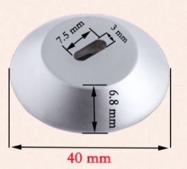 แผ่นล็อคสายไอแพด ขนาด 40 mm