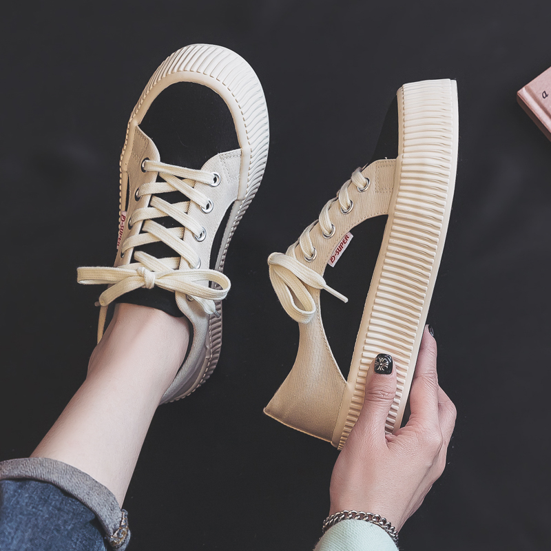 รองเท้าผ้าใบผู้หญิง ใส่สบาย รองเท้าผ้าใบใส่เที่ยวผู้หญิง มีSIZE 35 36 37 38 39 40