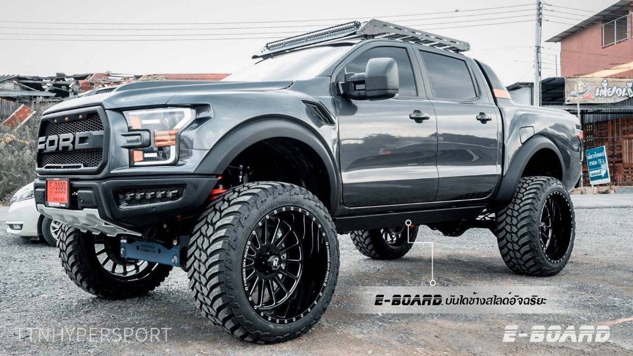 E-Board บันไดไฟฟ้า FORD RANGER RAPTOR 2018 UP