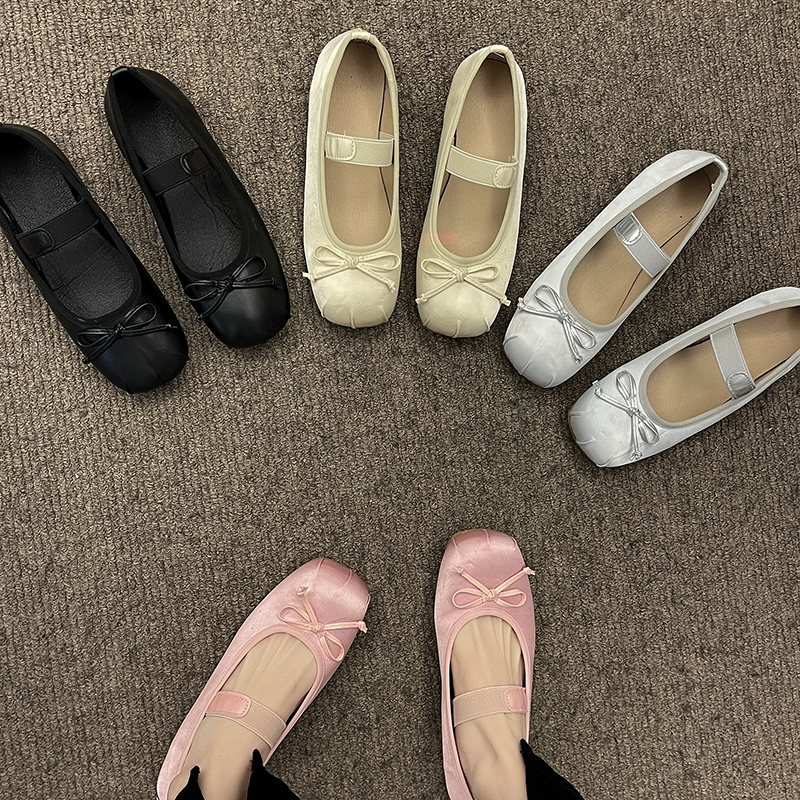 รองเท้าคัทชูผู้หญิงส้นเตี้ย ใส่สบาย มีขนาด35-40