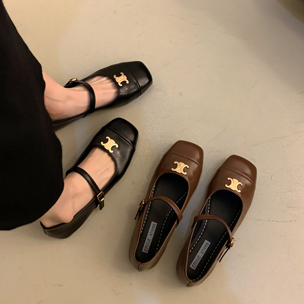 รองเท้าคัทชูผู้หญิงส้นเตี้ย ใส่สบาย มีขนาด35-40