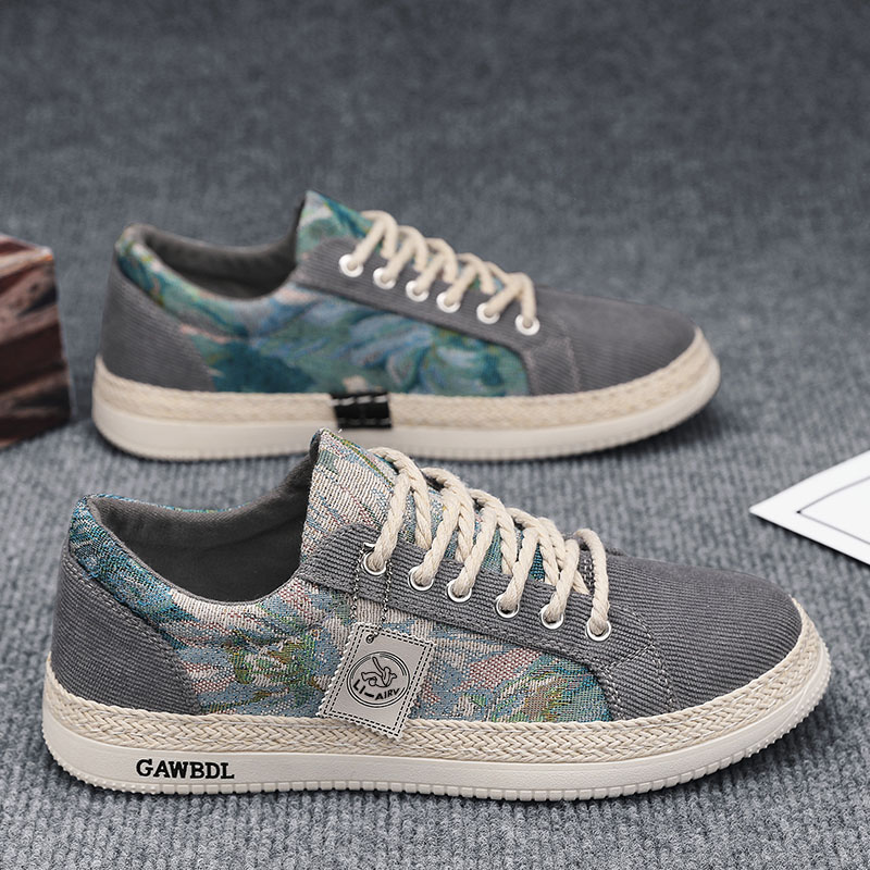 รองเท้าผ้าใบผู้ชายใส่สบาย รองเท้าผ้าใบชาย ใส่เที่ยว มีขนาด39-44