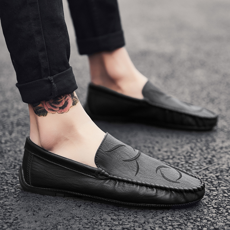 รองเท้าหนังผู้ชาย มีไซส์39-44 รองเท้าโลฟเฟอร์ชาย Slip-On Shoes มีขนาด39-44