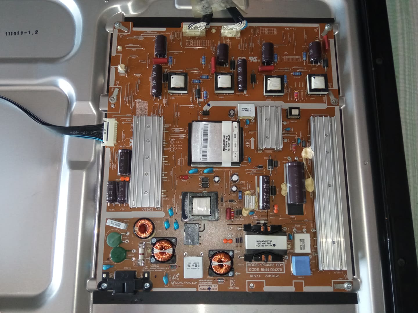 POWER SUPPLY SAMSUNG UA46D8000YN : UA46D5400UR : UA46D7000LN : UA46D7000LR BN44-00427A :BN44-00427B