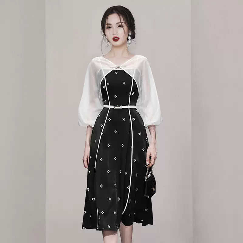 ชุดเดรสยาวสวยๆ ชุดกระโปรงยาว ชุดเดรสยาว ชุดแซกยาว มีขนาด S M L XL สนใจทักแชท