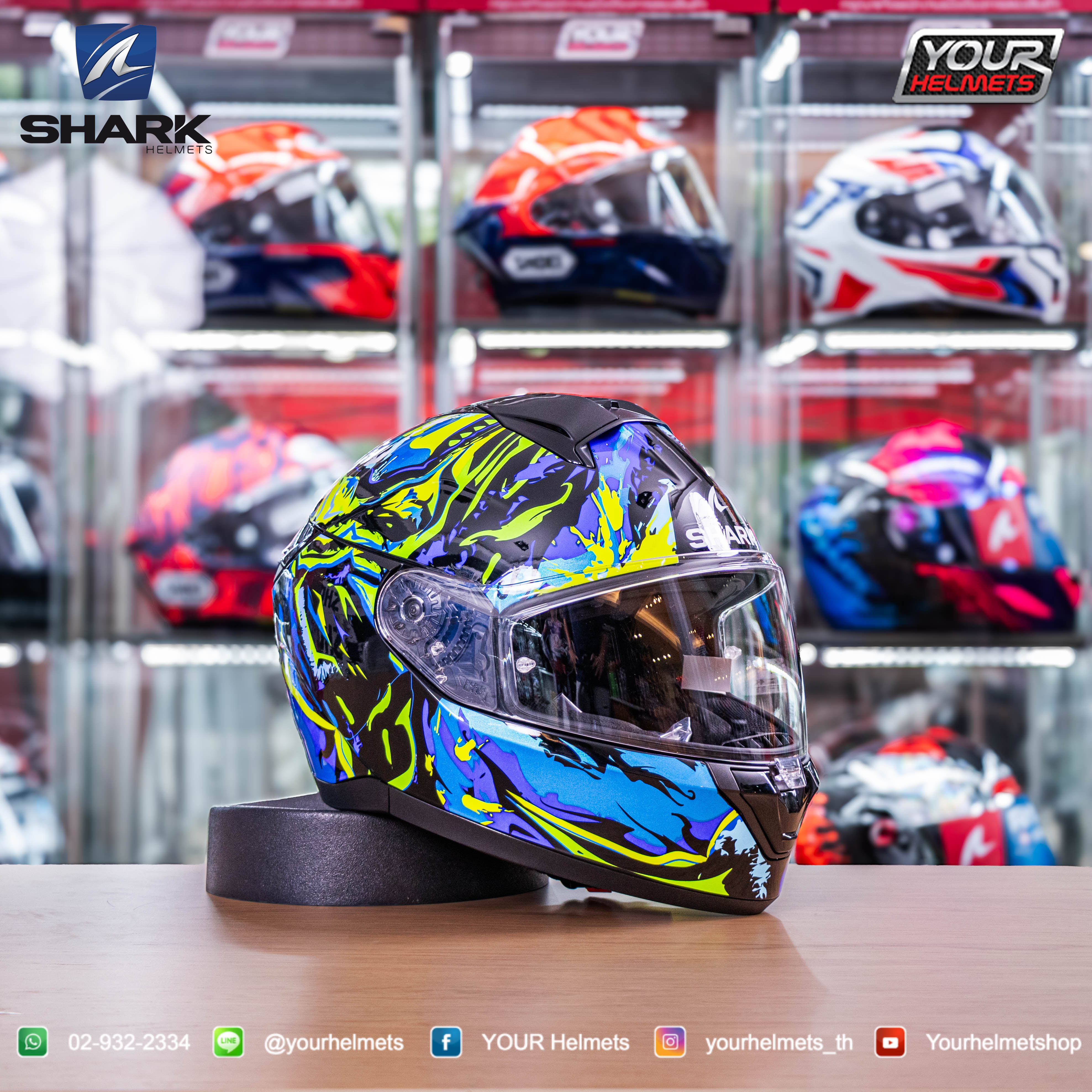 หมวกกันน็อค SHARK HELMETS รุ่น RIDILL 2