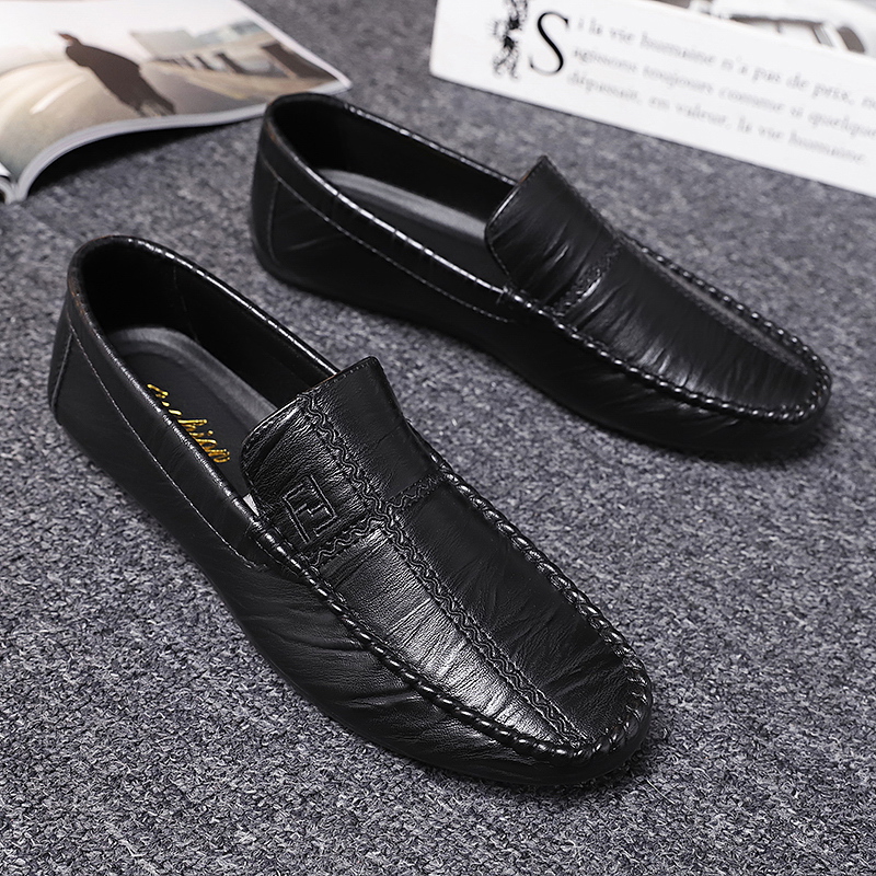 รองเท้าหนังผู้ชาย มีไซส์39-44 รองเท้าโลฟเฟอร์ชาย Slip-On Shoes มีขนาด39-44