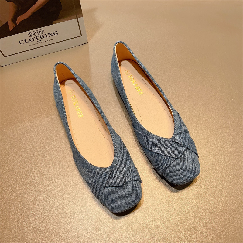 รองเท้าคัทชูผู้หญิงส้นเตี้ย ใส่สบาย มีขนาด35-40
