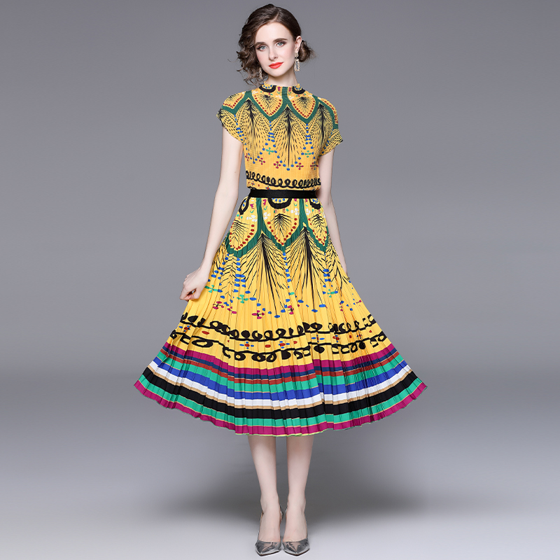 ชุดเดรสยาวสวยๆ ชุดเดรสยาวใส่สบาย ใส่ทำงาน มีขนาดS M L XL 2XL