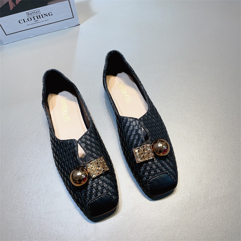 รองเท้าคัทชูผู้หญิงส้นเตี้ย ใส่สบาย มีขนาด35-40