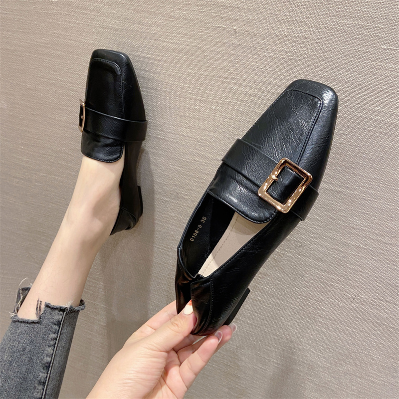 รองเท้าคัทชูผู้หญิงส้นเตี้ย ใส่สบาย มีขนาด35-40