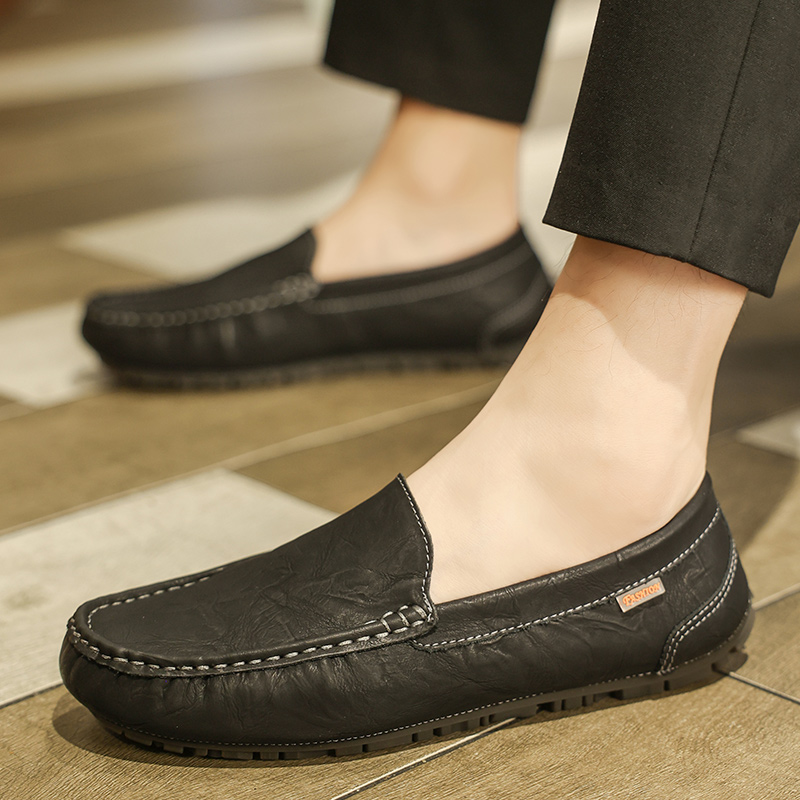 รองเท้าหนังผู้ชาย มีไซส์39-44 รองเท้าโลฟเฟอร์ชาย Slip-On Shoes มีขนาด39-44