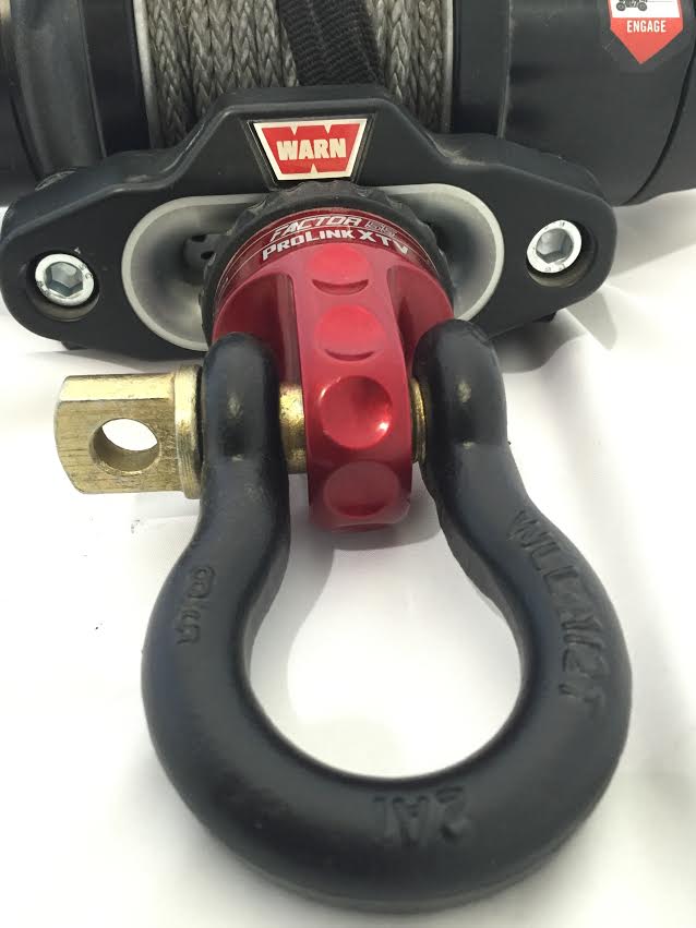 หัวคล้องเชือกวินซ์และปลายสลิง (factor prolink) (Titanium, Ti) ผลิตจากไทเทเนี่ยม