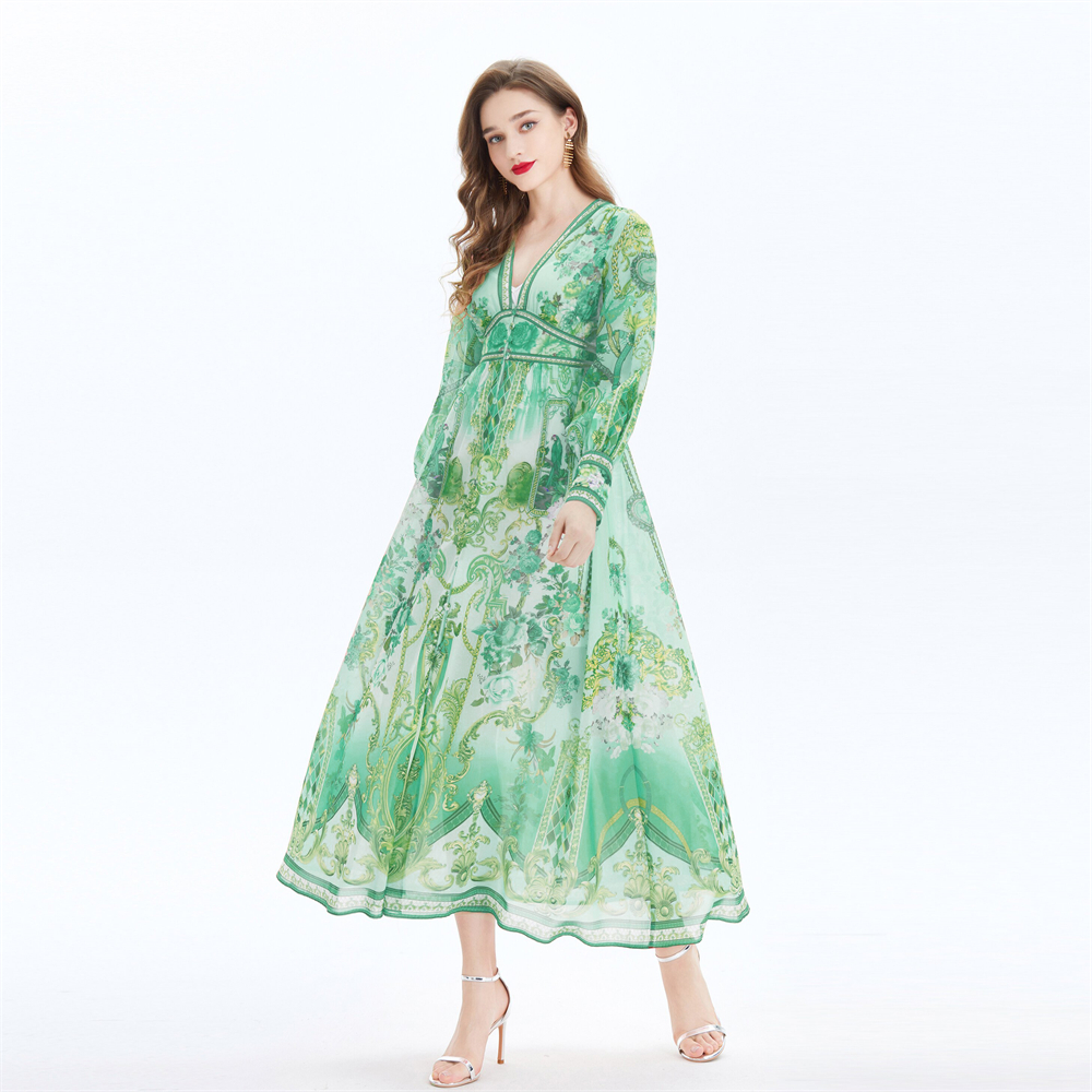 ชุดเดรสยาวสวยๆ ชุดเดรสยาวใส่สบาย ใส่ทำงาน มีขนาดS M L XL 2XL