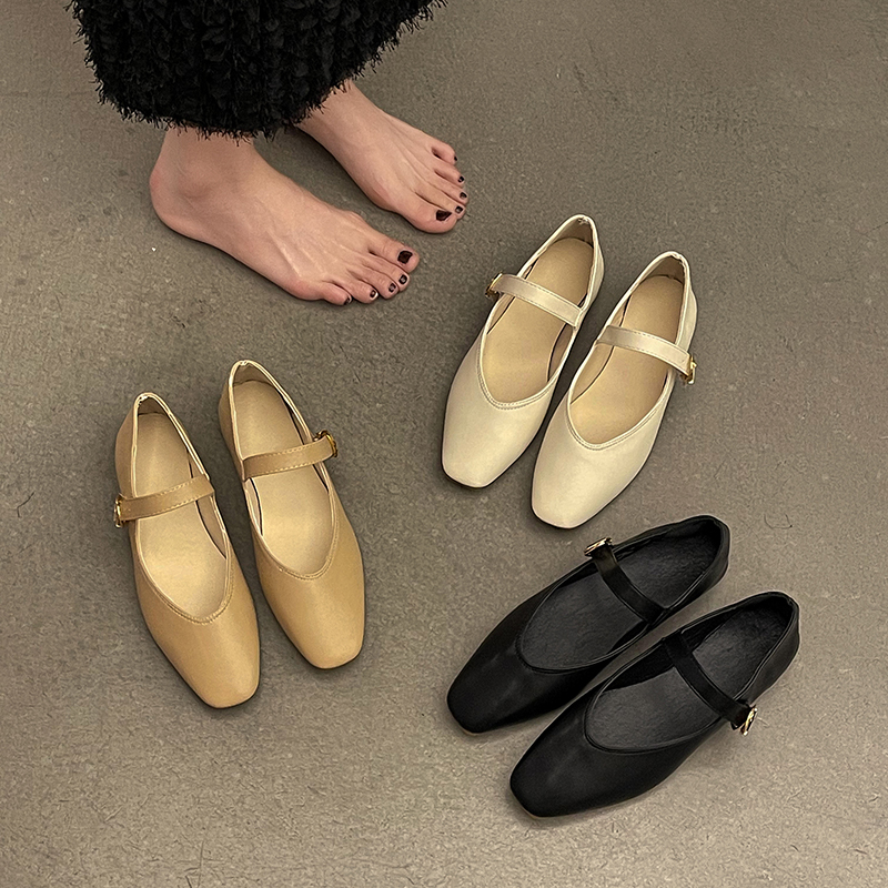 รองเท้าคัทชูผู้หญิงส้นเตี้ย ใส่สบาย มีขนาด35-40