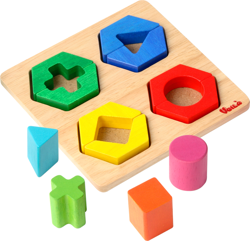 กระดานเรขาคณิตหลากสี ของเล่นเสริมสร้างสติปัญญา ของเล่นฝึกสมอง