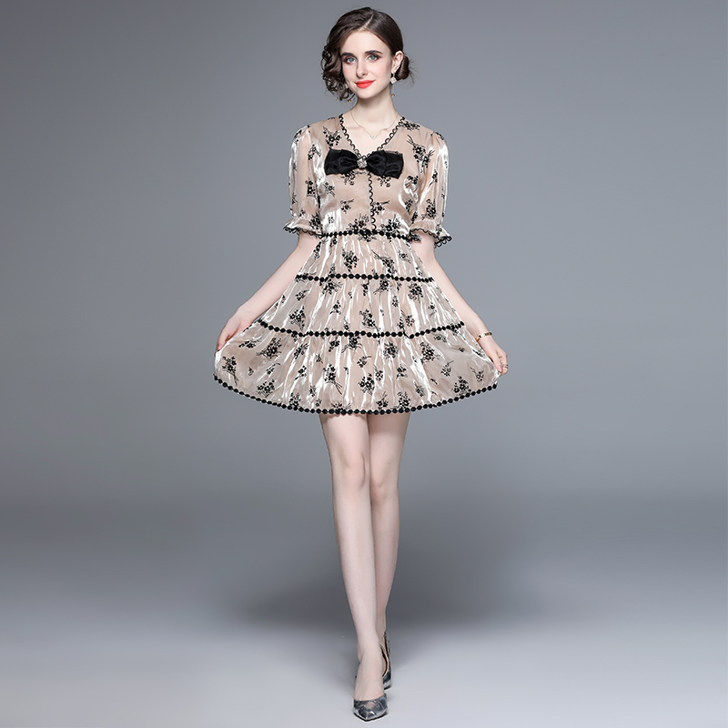 ชุดเดรสยาวสวยๆ ชุดเดรสยาวใส่สบาย ใส่ทำงาน มีขนาดS M L XL 2XL