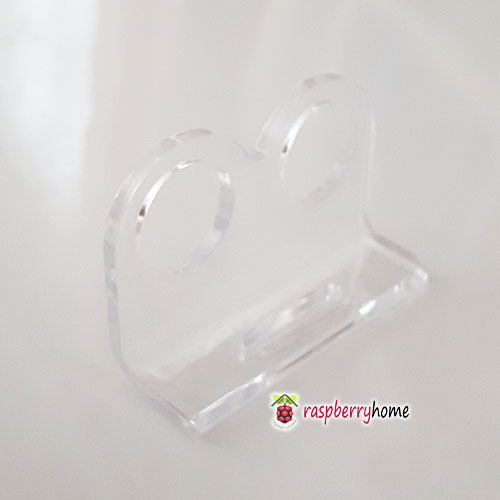 ฐานยึดโมดูลเซนเซอร์อัลตราโซนิค HC-SR04 Ultrasonic sensor bracket ทำด้วยพลาสติกใส