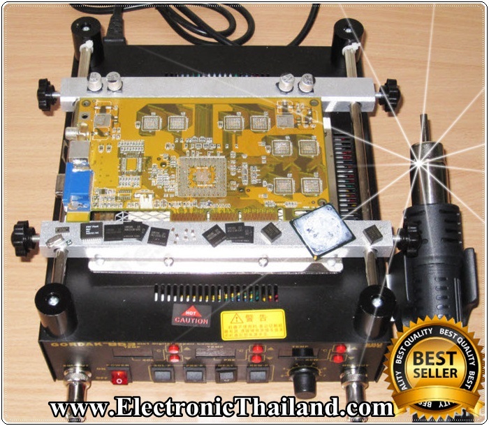 Gordak 863 BGA rework station 3 in1 Heat Gun Soldering Station (แถมหัวเป่า 7 ชิ้น)