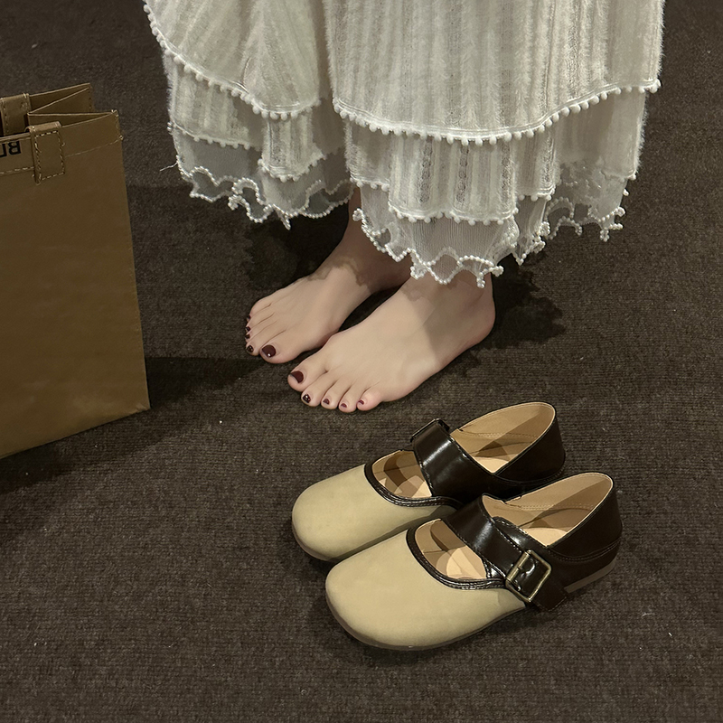 รองเท้าคัทชูผู้หญิงส้นเตี้ย ใส่สบาย มีขนาด35-40