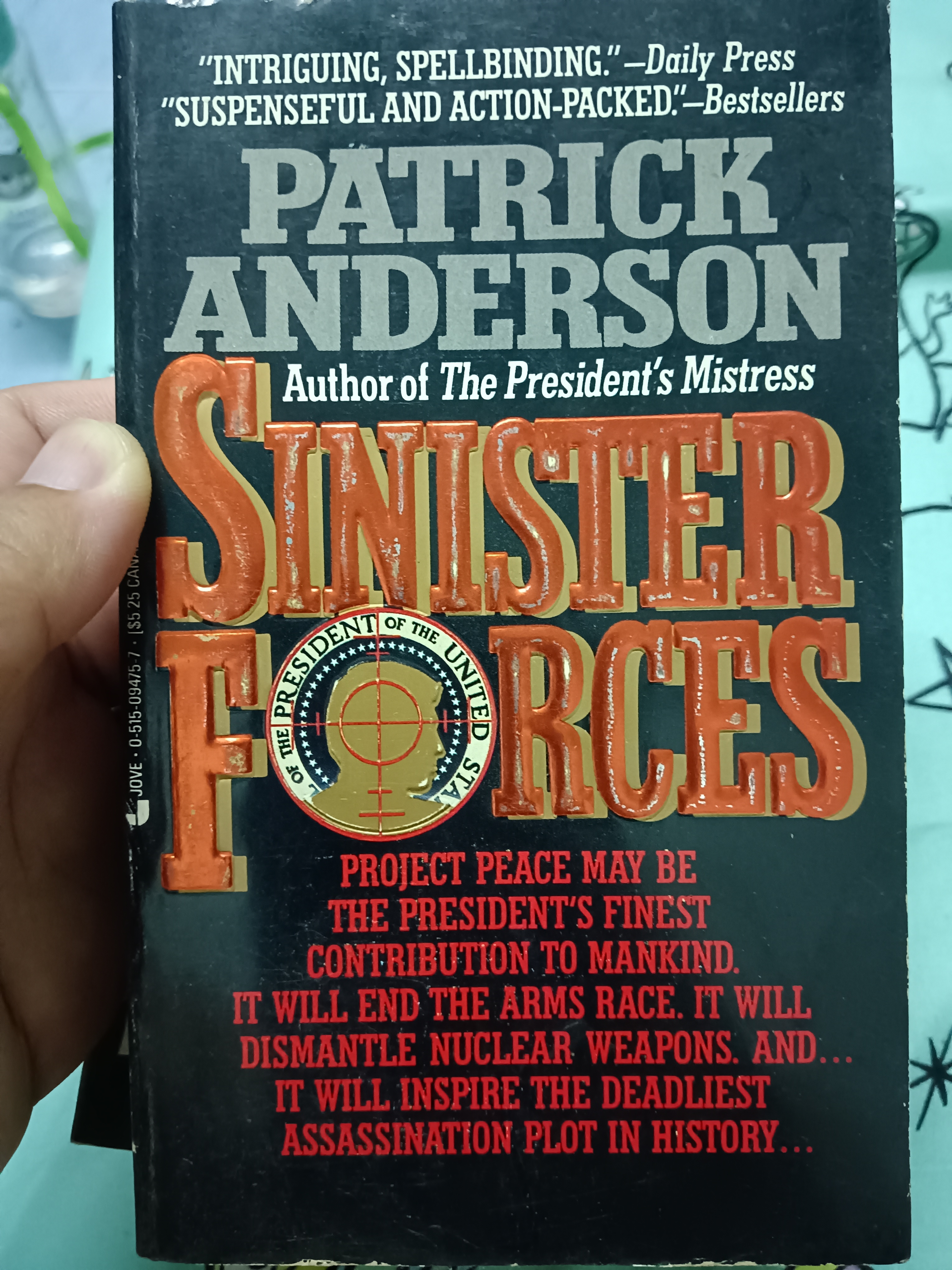 SINISTER FORCES/PATRICK ANDERSON