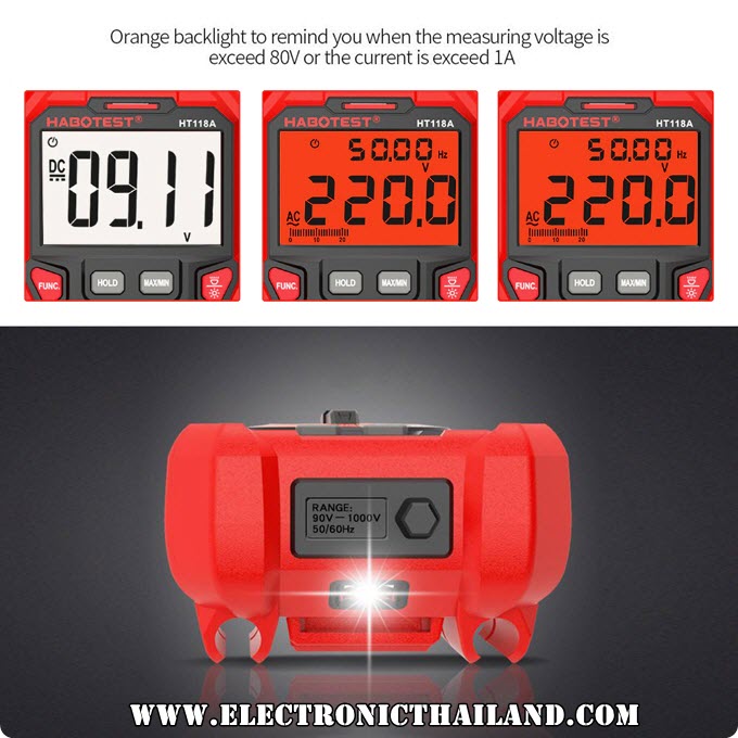 HABOTEST HT118A Digital Auto Range Multimeter