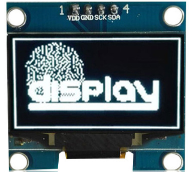 จอภาพ OLED ขนาด 1.3 นิ้ว สีขาว ความละเอียด 128X64 IIC I2C บรรจุอยู่ใน Protective Plastic Box อย่างดี